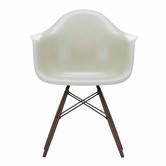 Vitra - DAW Fiberglass Armchair - dark maple