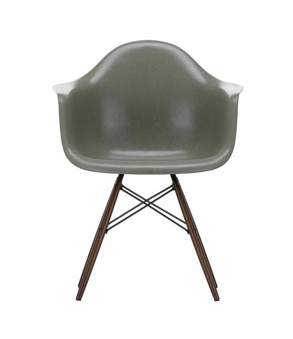 Vitra  Vitra - DAW Fiberglass Armchair - dark maple