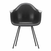 Vitra - Eames DAX Stoel Fiberclass / Zwart