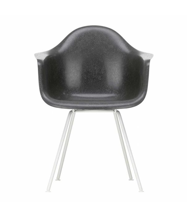 Vitra  Vitra - DAX fiberglass stoel poten wit