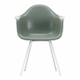 Vitra - DAX fiberglass stoel poten wit