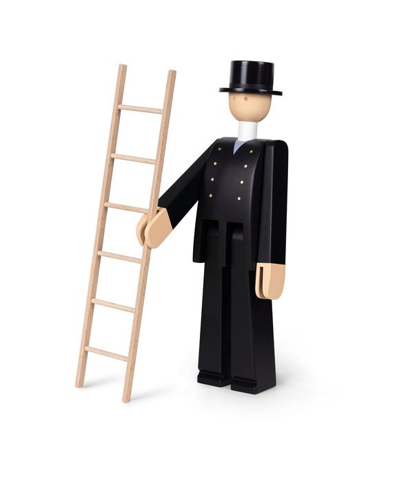 Kay Bojesen  Chimney Sweeper, zwart beuken