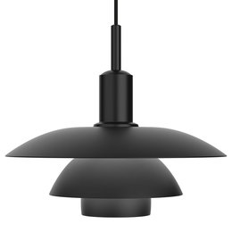 LOUIS POULSEN PH 5 / 5 hanglamp zwart metaal