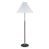 Le Klint: Floor lamp 351 brass - black