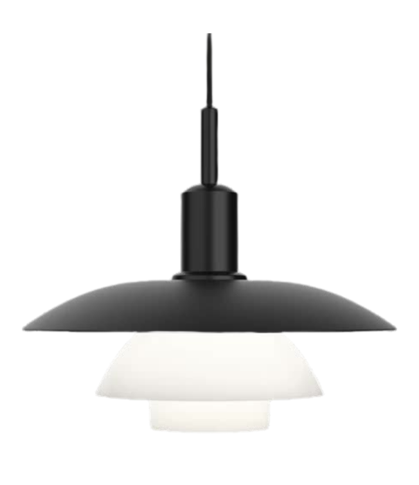 Louis Poulsen  Louis Poulsen - PH 5 / 5 hanglamp zwart metaal