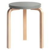 Artek - Stool 60 Berken / Grijs