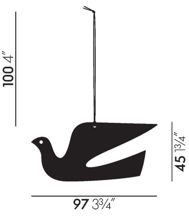 Vitra  Vitra Girard Ornaments Dove