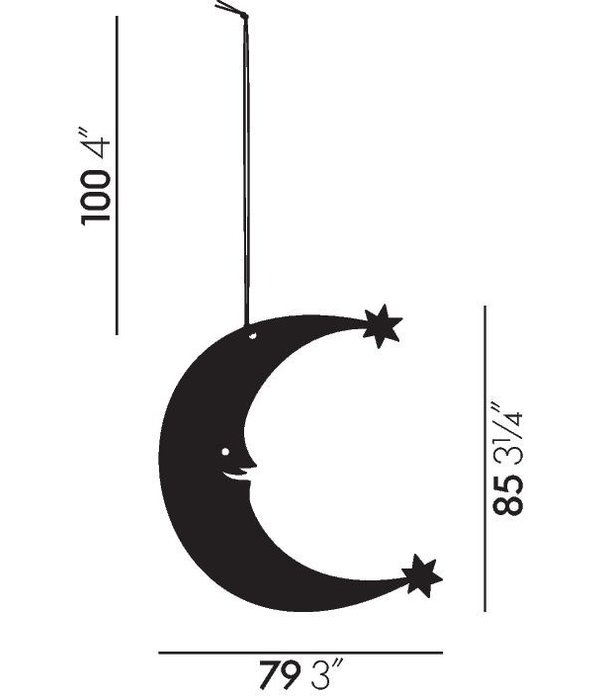 Vitra  Vitra Girard Ornaments Moon