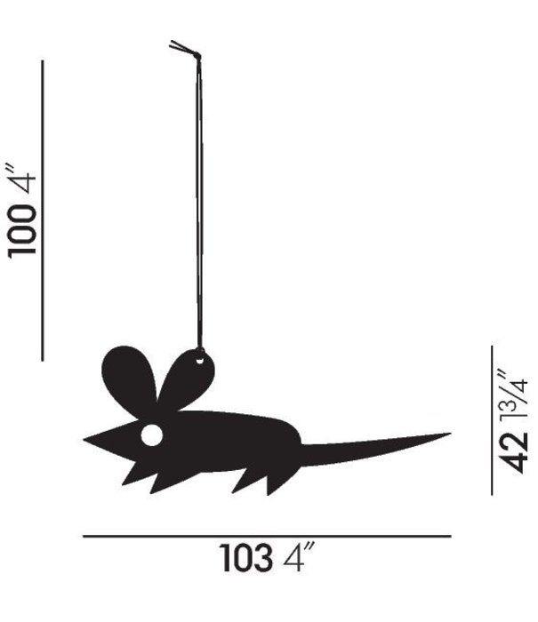 Vitra  Vitra Girard Ornaments Mouse