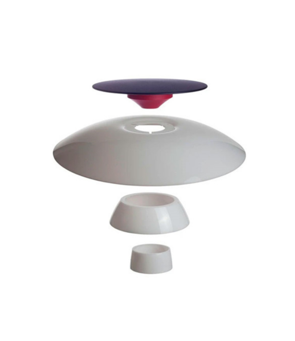 Louis Poulsen  PH 80 Floor Lamp opal white, white w. dimmer