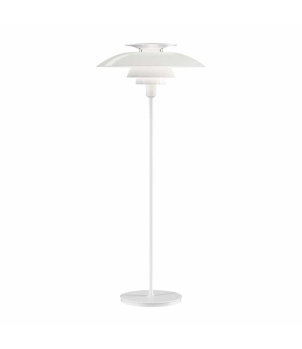 Louis Poulsen  PH 80 Floor Lamp opal white, white w. dimmer