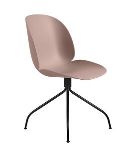 Gubi Beetle Meeting Chair, swivel base black