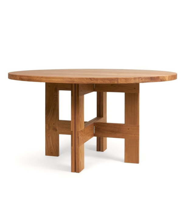 Frama  Frama Farmhouse Trestle Table Pond, natural oak