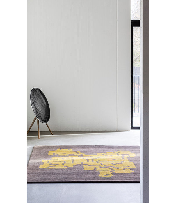 Massimo Copenhagen  Massimo Copenhagen  Structures Fragment 1 Wool / Bamboo Rug