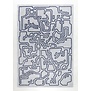 Massimo Copenhagen - Fragment 2 - Structures Collection  tapijt