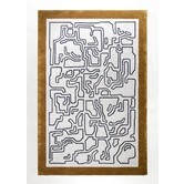 Massimo Copenhagen - Fragment 2 border - Structures Collection rug