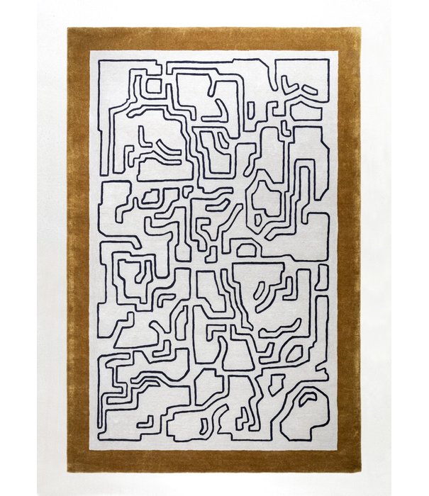 Massimo Copenhagen  Massimo Copenhagen - Fragment 2 border - Structures Collection rug