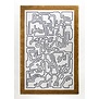 Massimo Copenhagen - Fragment 2 border - Structures Collection rug