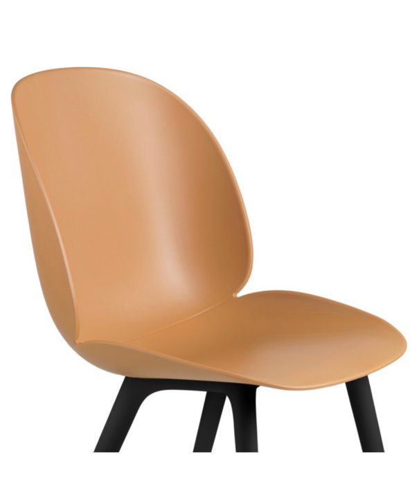 Gubi  Gubi - Beetle meeting chair - brass swivel base