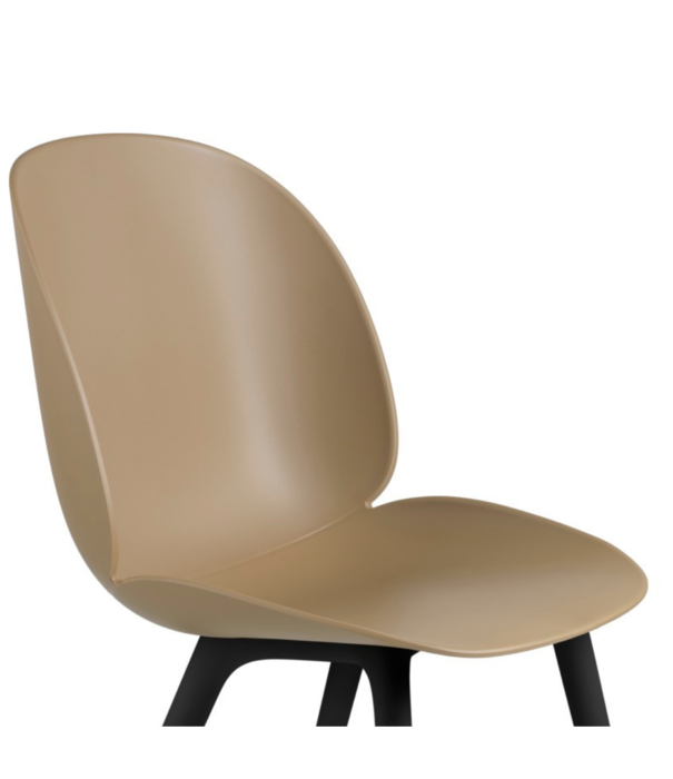 Gubi  Gubi - Beetle meeting chair - brass swivel base