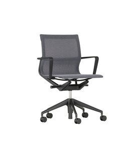 Vitra - Physix swivel chair with castors / gas lift black