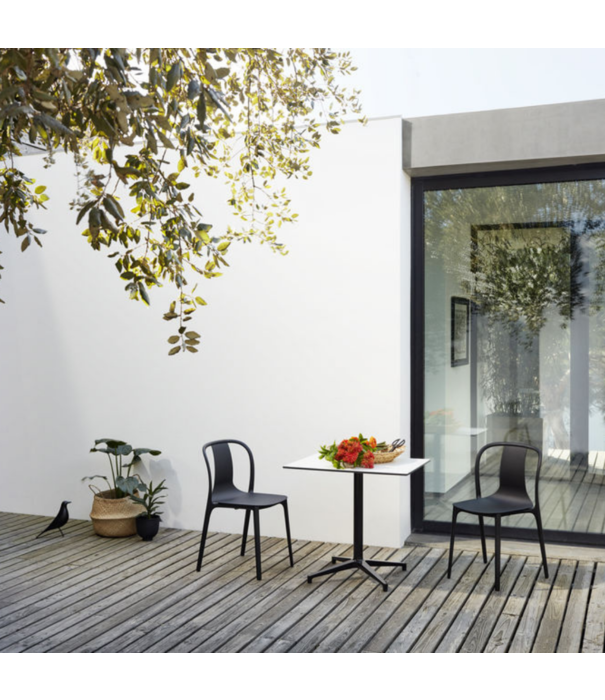 Vitra  Vitra Belleville Stoel Plastic Zitschaal