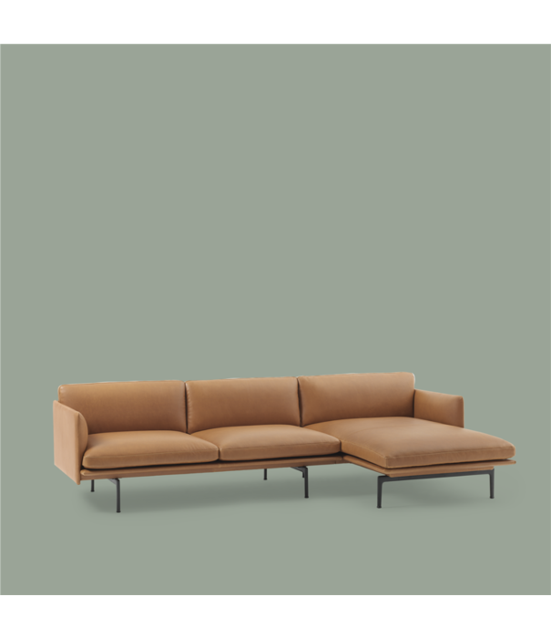 Muuto  Muuto - Outline sofa with chaise longue