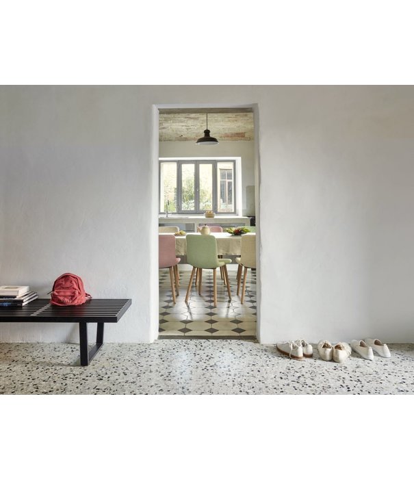 Vitra  Vitra Hal Soft Wood Chair, natural oak legs