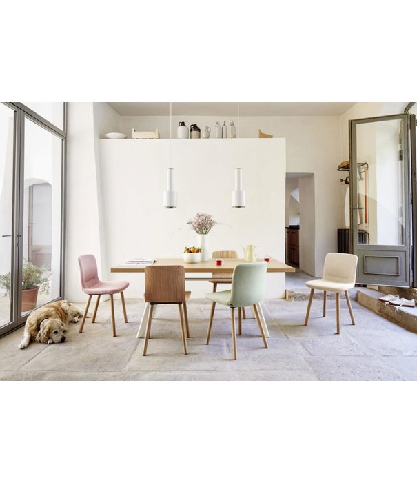 Vitra  Vitra Hal Soft Wood Chair, natural oak legs