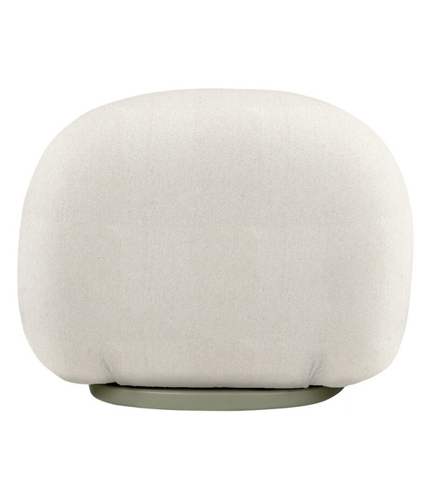 Gubi  Pacha outdoor lounge stoel - swivel voet - stof Lorkey 40