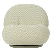 Pacha Outdoor Lounge Stoel Chevron FR 008, swivel voet