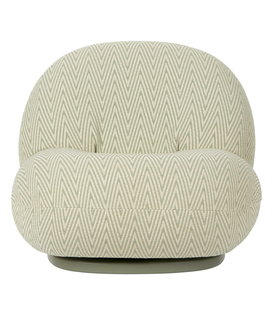 Pacha Outdoor Lounge Stoel Chevron FR 008, swivel voet