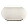 Gubi - Pacha outdoor ottoman fixed swivel voet - stof Lorkey 40