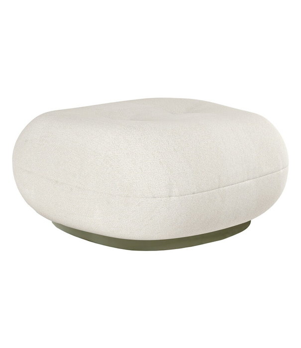 Gubi  Gubi - Pacha Outdoor Ottoman Lorkey 40, swivel base