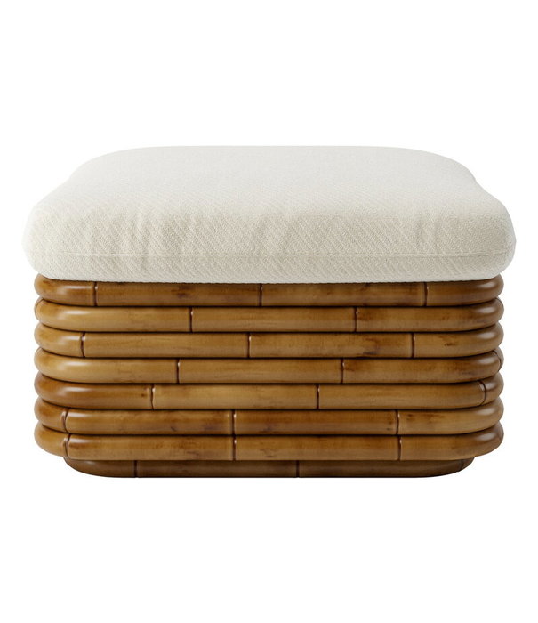 Gubi  Bohemian 72 Ottoman rotan, Diagonal Boucle 007