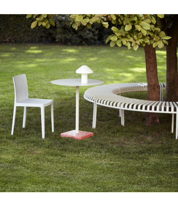 Hay  Hay - Terrazzo table grey - anthracite top 60 x 60