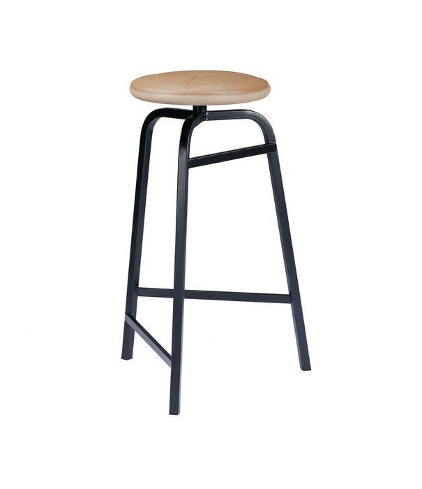 Northern  Northern -Treble counter stool leather H65 cm