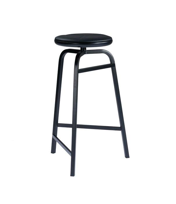 Northern  Northern -Treble counter stool leather H65 cm