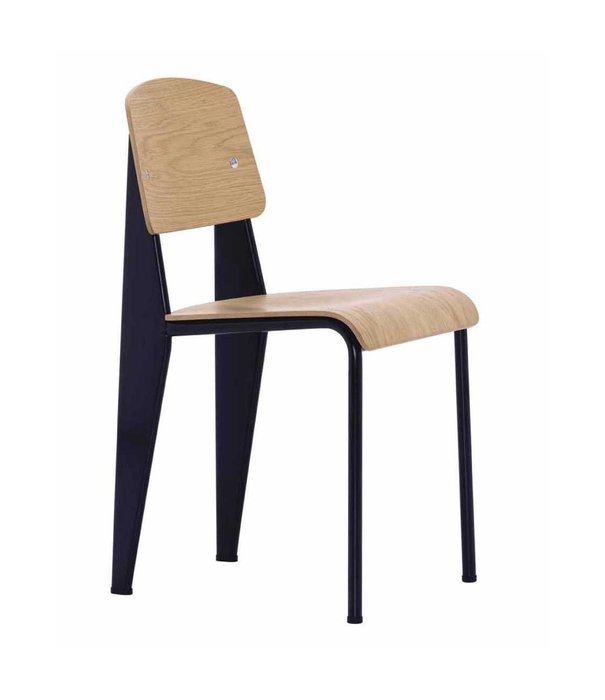 Vitra  Vitra - Standard chair natural oak - deep black