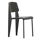 Vitra Standard SP Dining Chair basalt, deep black base