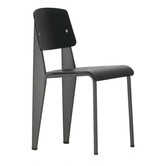 Vitra - Standard SP stoel diep zwart - basalt