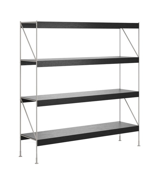 Audo Audo - Zet opberg systeem ivory / zwart eiken