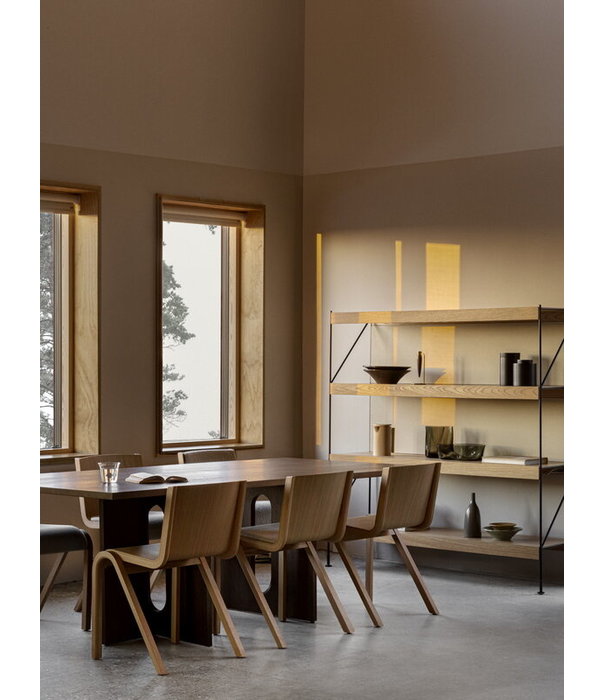 Audo Audo - Zet opberg systeem ivory / eiken