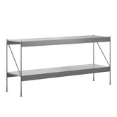 Audo Zet Storage System black oak, black frame