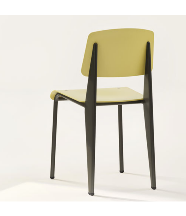 Vitra  Vitra  Standard SP Eetkamerstoel basalt, diep zwart poten