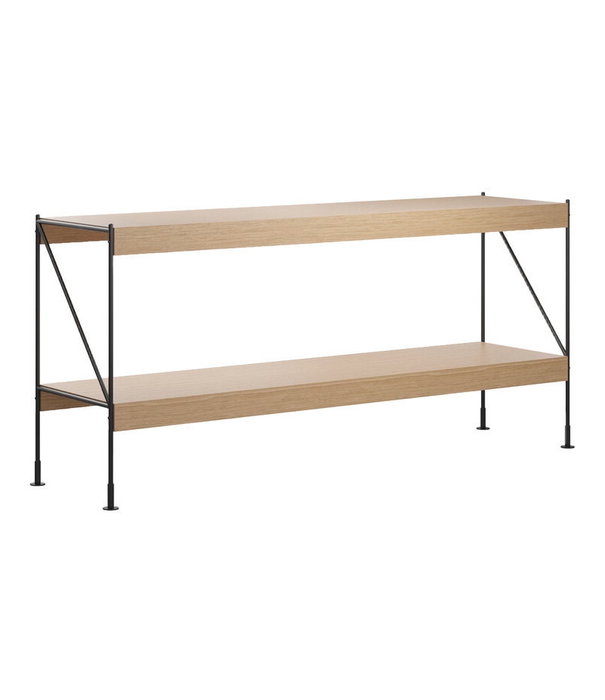 Audo Audo Zet Storage System oak - black frame