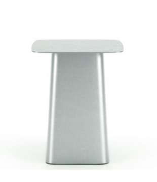 Vitra - Metal Side Table Outdoor small, zinc