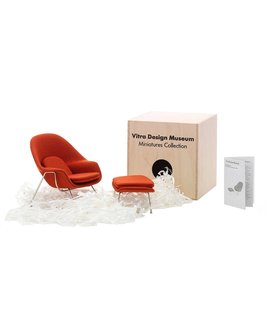 Vitra - Miniatures Collection  Womb Chair & Ottoman