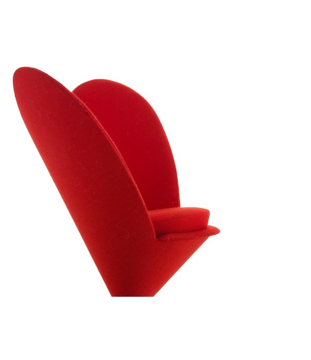 Vitra  Vitra - Miniatuur Heart-Shaped Cone Chair Red