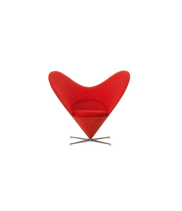 Vitra  Vitra - Miniatuur Heart-Shaped Cone Chair Red
